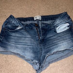 Women jean shorts